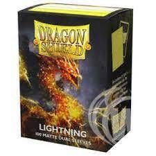 Dragon Shield Standard 100 Count Dual Matte - Lightning
